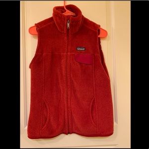 Red Patagonia vest
